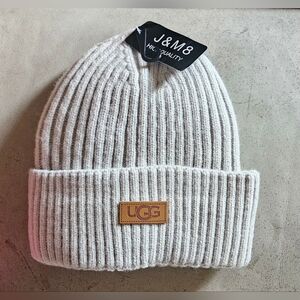 🌺💙J&M Warmer‎ Hat, Logo UGG💚🩵